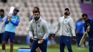Cricket World Cup 2019: India's practice session washed out due to rain